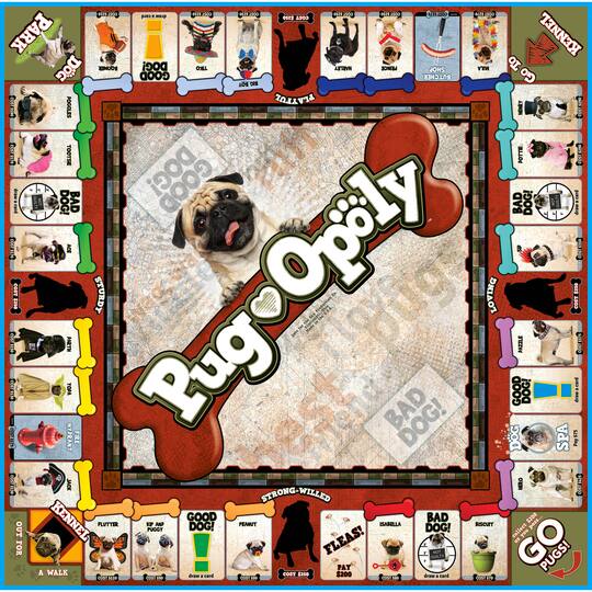Late For The Sky Pug-Opoly™ Board Game
